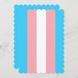 Personalisiertes Transgender-Flag