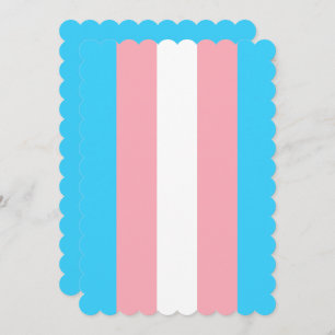 Personalisiertes Transgender-Flag