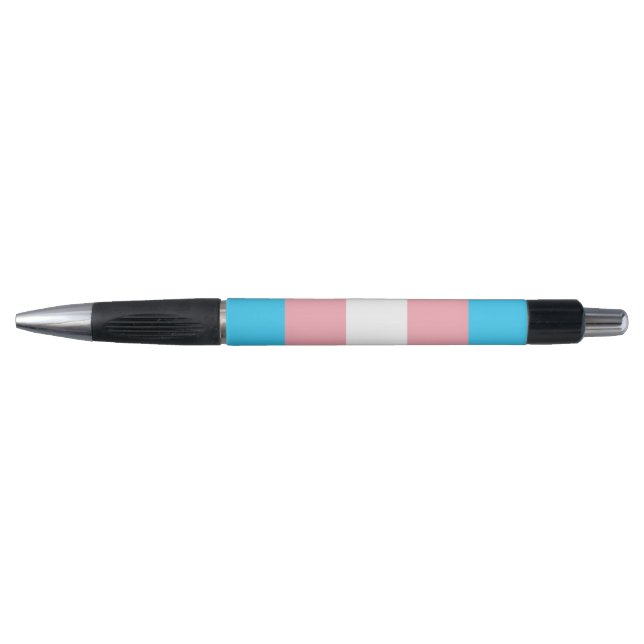 Personalisiertes Transgender-Flag Kugelschreiber (Vorderseite)