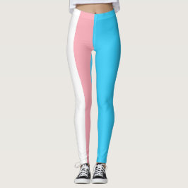 Personalisiertes Transgender-Flag Leggings