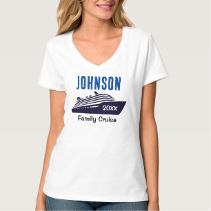 Personalisiertes Tshirt für ein Familienschiff Kre