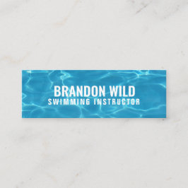 Personalisiertes Twitter "Wasserarme" Mini Visitenkarte