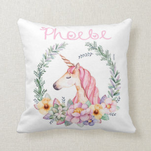 Personalisiertes Unicorn-Kissen Kissen