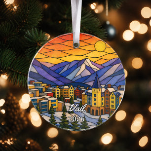 Personalisiertes Vail-Acrylnmament, Benutzerdefini Ornament