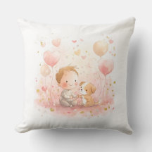 Personalisiertes Valentins-Babykissen