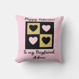personalisiertes Valentinspaar Kissen