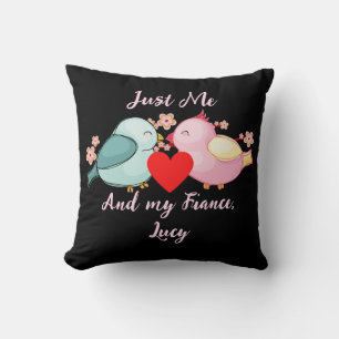 personalisiertes Valentinspaar Kissen