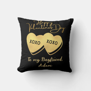 personalisiertes Valentinspaar Kissen