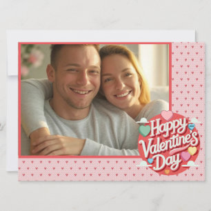 Personalisiertes Valentinstag Feiertagskarte