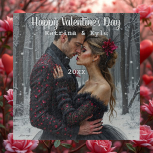 Personalisiertes Valentinstag Foto und Name Gesche