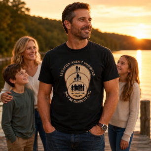 Personalisiertes Vermächtnis zum Vatertag T-Shirt