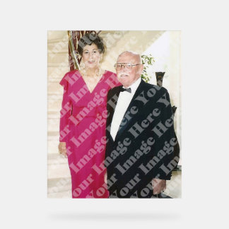Personalisiertes vertikales Foto Akryllisches Zeic Acrylschild