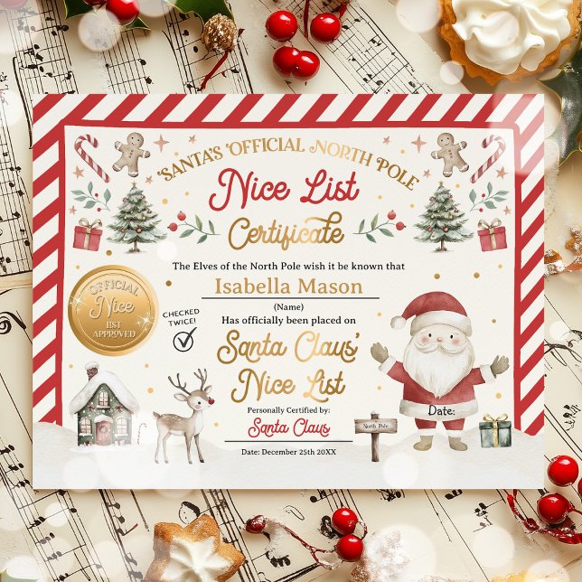 Personalisiertes Verzeichnis von Santa Offiziell N (Von Creator hochgeladen)