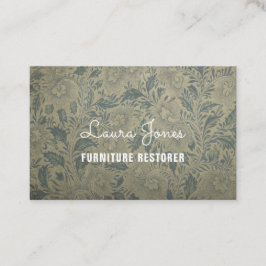 Personalisiertes "Verziertes Hintergrundpapier" (V Visitenkarte