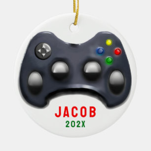 Personalisiertes Videospieler 2026 Sammlerstück Keramik Ornament