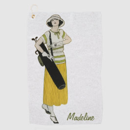 Personalisiertes Vintage-Mode-Golfhandtuch Golfhandtuch