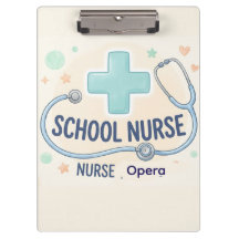 Personalisiertes Vintage-Schulkrankenschwester-Sch