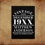 Personalisiertes Vintages Alter bis zur Perfektion Flyer<br><div class="desc">Personalisiertes Vintages,  vollkommenes Design könnte ein gutes Geschenk für Ihre Freunde oder Familienmitglieder,  oder Sie können es selbst verwenden.</div>