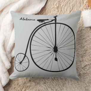 Personalisiertes Vintages Fahrrad Kissen
