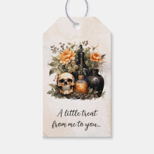 Personalisiertes Vintages Halloween Geschenkanhänger