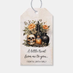 Personalisiertes Vintages Halloween Geschenkanhänger