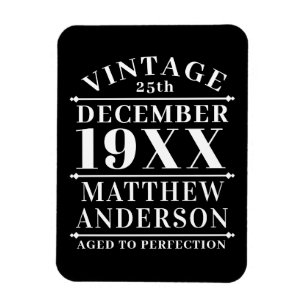 Personalisiertes Vintages Zeitalter bis Perfektion Magnet