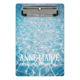 Personalisiertes Wasserbad Mini Klemmbrett