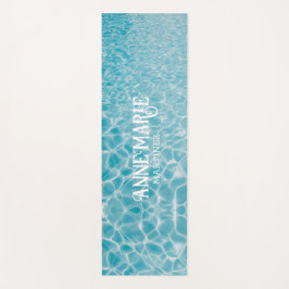 Personalisiertes Wasserbad Reflektionen Yogamatte