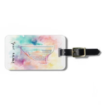 Personalisiertes Watercolor Harn Gepäckstück