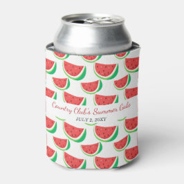 Personalisiertes Watermelon Muster Sommer Party Dosenkühler