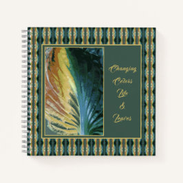 Personalisiertes Wechselfarben-Autumn Leaf Journal Notizbuch