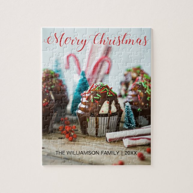 Personalisiertes Weihnachts-Foto (Vertikal)