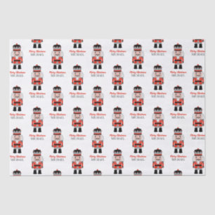 Personalisiertes Weihnachtscremepapier Seidenpapier