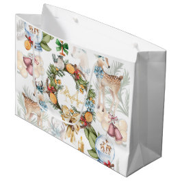 Personalisiertes Weihnachtsfest Große Geschenktüte