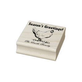 Personalisiertes Weihnachtsfest Gummistempel