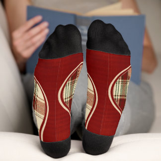 Personalisiertes Weihnachtsfest im Farmhouse-Stil Socken
