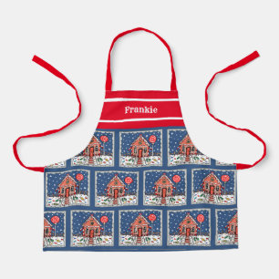 Personalisiertes Weihnachtsgebäck Schürze