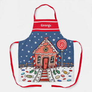 Personalisiertes Weihnachtsgebäck Schürze