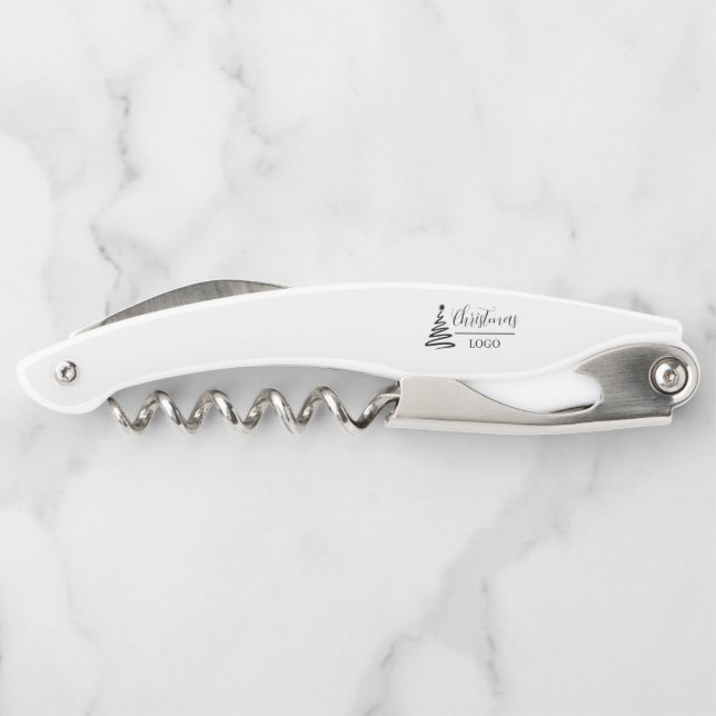 Personalisiertes Weihnachtsgeschenk - Benutzerdefi Kellnermesser (Rückseite)
