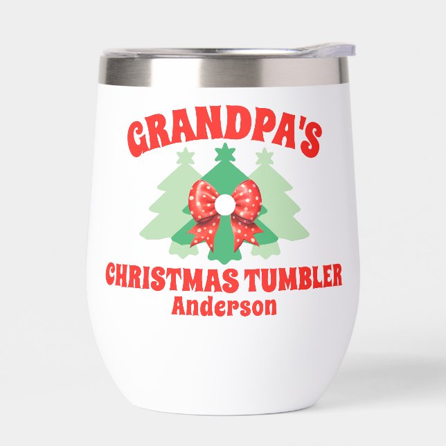 Personalisiertes Weihnachtsgeschenk des Opa (Links)