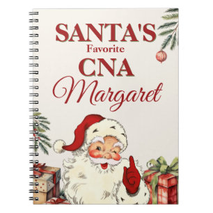Personalisiertes Weihnachtsgeschenk für Lieblings- Notizblock