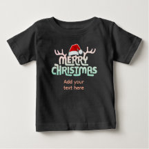 Personalisiertes Weihnachtskinderhemd Tee Shirt