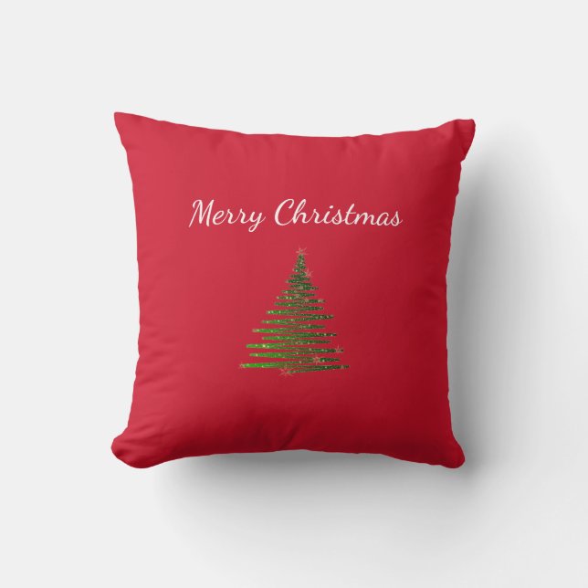 Personalisiertes Weihnachtskissen Kissen (Vorderseite)