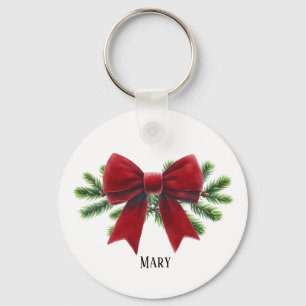 Personalisiertes Weihnachtsschlüsselanhänger mit r Schlüsselanhänger