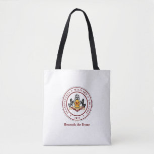 + PERSONALISIERTES weißes Totbeutel mit PMC-Siege Tasche