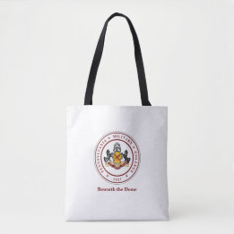 + PERSONALISIERTES weißes Totbeutel mit PMC-Siegel Tasche