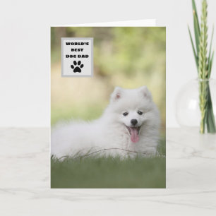 Personalisiertes, weltweit bester Hund-Vater-Custo Karte