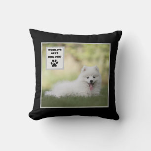 Personalisiertes, weltweit bester Hund-Vater-Custo Kissen