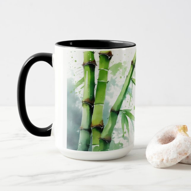 Personalisiertes Werbegeschäft mit Auge Tasse (Mit Donut)