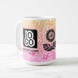 Personalisiertes Werbelogo für Unternehmen Kaffeetasse